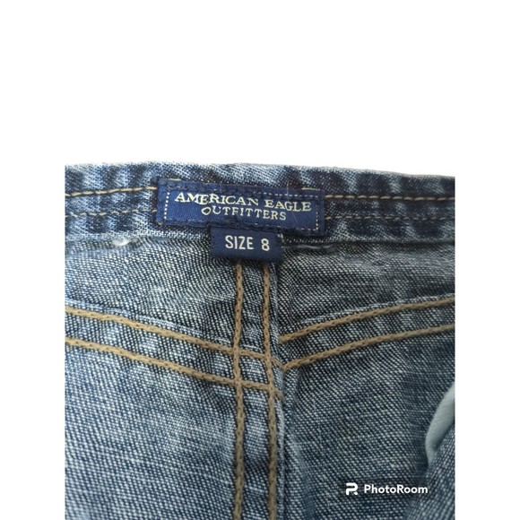 Vintage American Eagle Denim Pencil Skirt Size 8 - Picture 2 of 6